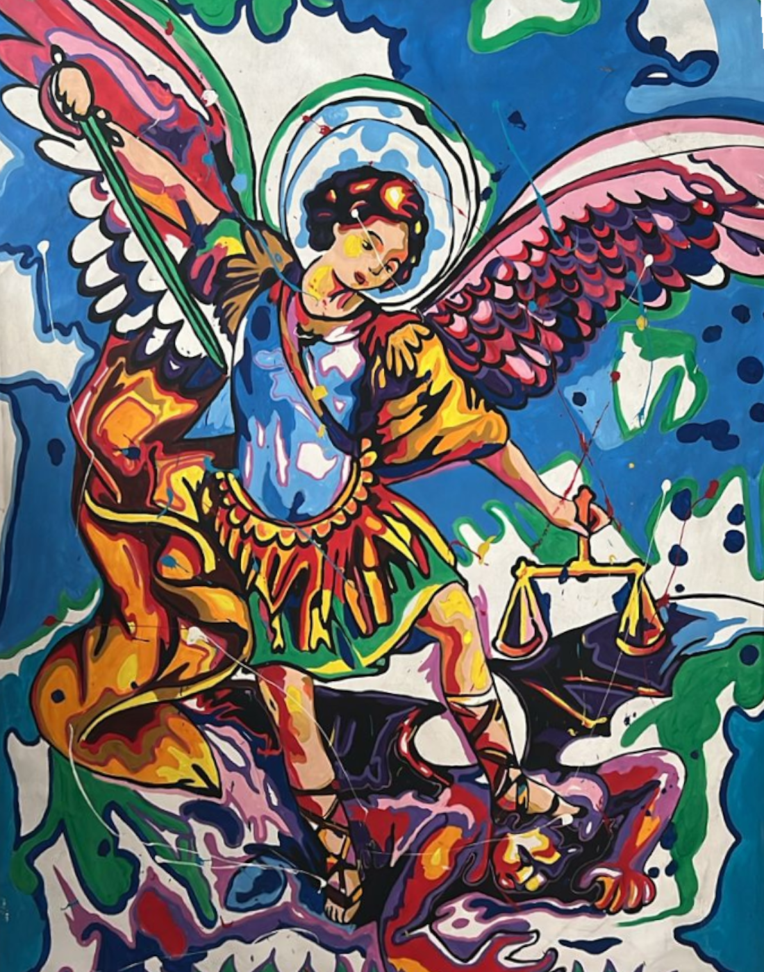 San Miguel Arcángel pop